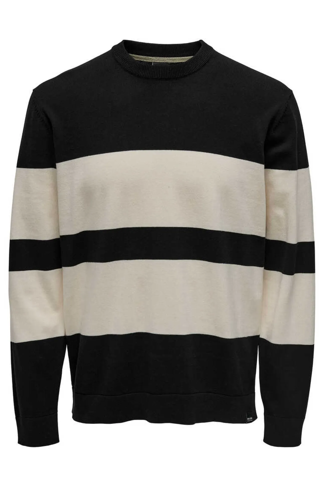 Camisola Malha Com Gola Redonda