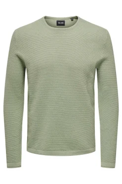 Camisola Malha Com Gola Redonda