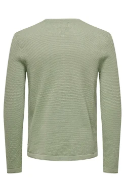 Camisola Malha Com Gola Redonda