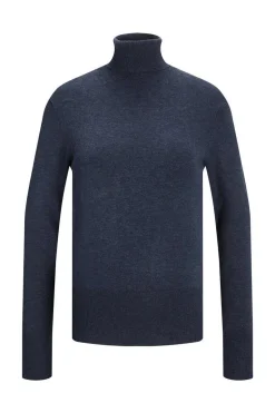 Camisola Malha Fina Decote Alto