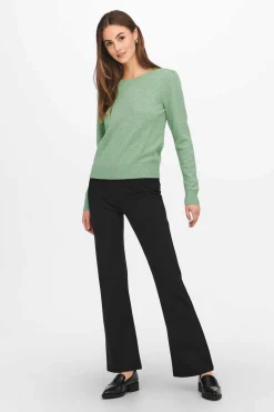 Camisola Malha Fina Gola Redonda