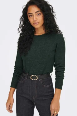 Camisola Manga Comprida E Gola Redonda