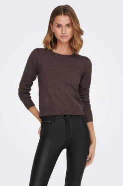 Camisola Manga Comprida E Gola Redonda