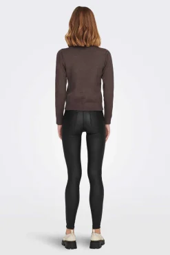 Camisola Manga Comprida E Gola Redonda