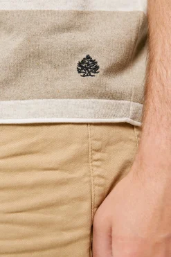 Camisola Manga Curtas Riscas