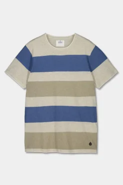 Camisola Manga Curtas Riscas