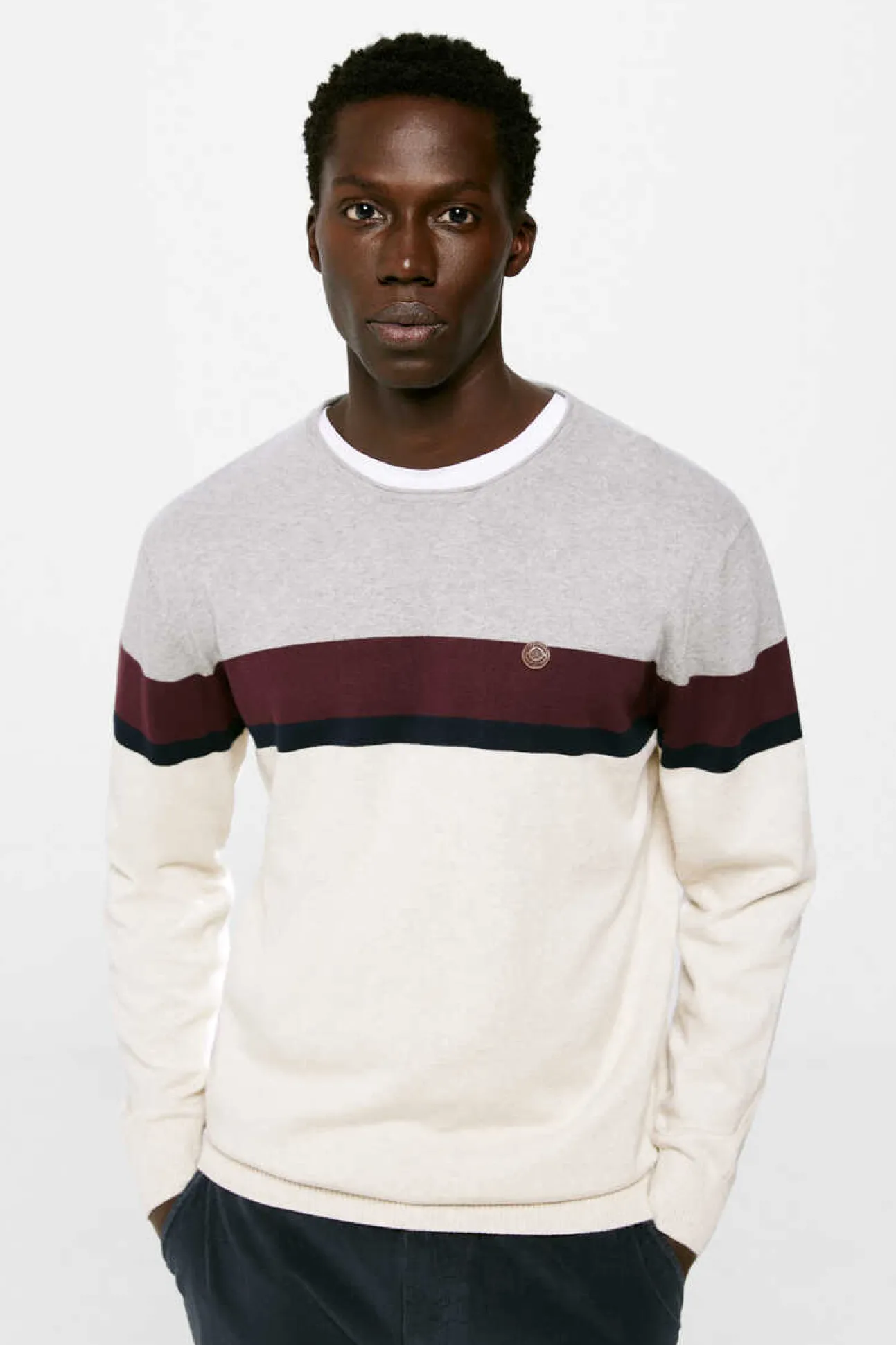 Camisola Riscas Posicionadas