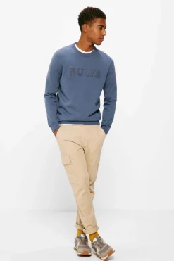 Camisola Texto Bordado