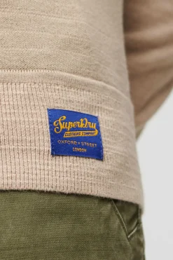 Camisola Tingida Com Gola Redonda