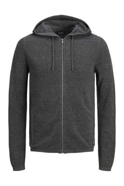 Cardiga Com Fecho E Capuz