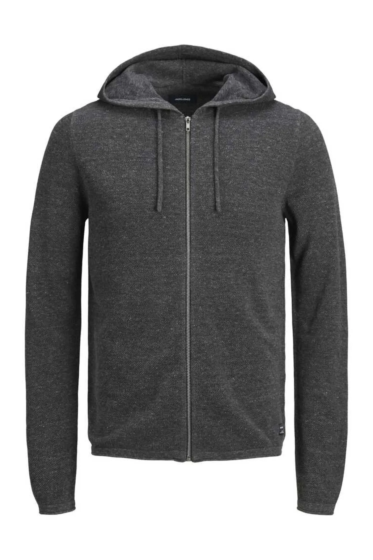 Cardiga Com Fecho E Capuz