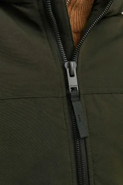 Casaco Acolchoado Com Capuz