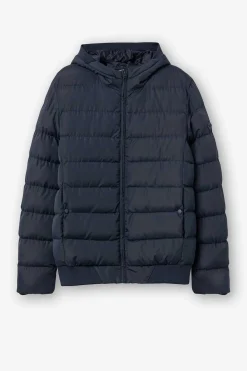 Casaco Acolchoado Com Capuz