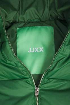 Casaco Acolchoado Com Capuz De Mulher