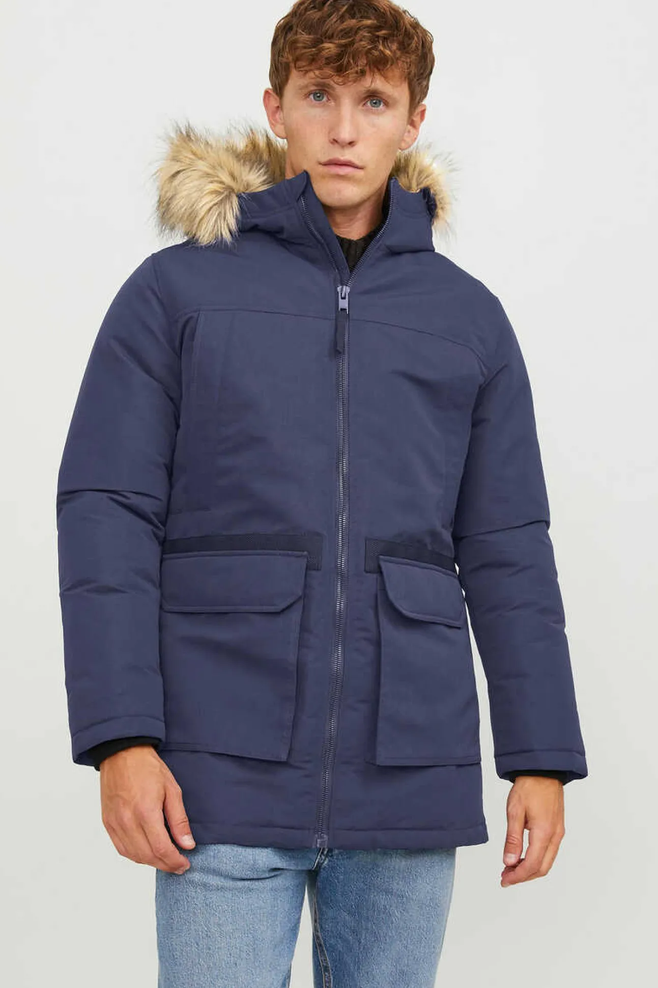 Casaco Acolchoado Com Capuz