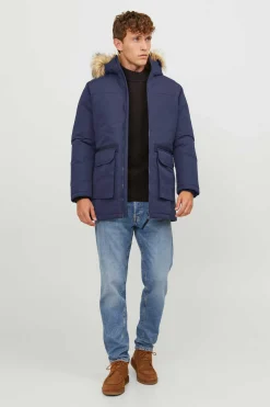 Casaco Acolchoado Com Capuz