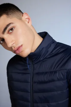 Casaco Acolchoado Combinado