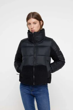 Casaco Acolchoado Hibrido De Forro Polar Sherpa Da Columbia Leadbetter Point™ Para Mulher