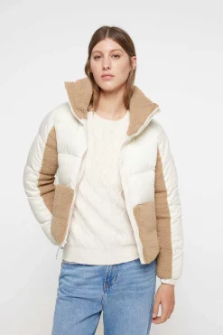 Casaco Acolchoado Hibrido De Forro Polar Sherpa Da Columbia Leadbetter Point™ Para Mulher