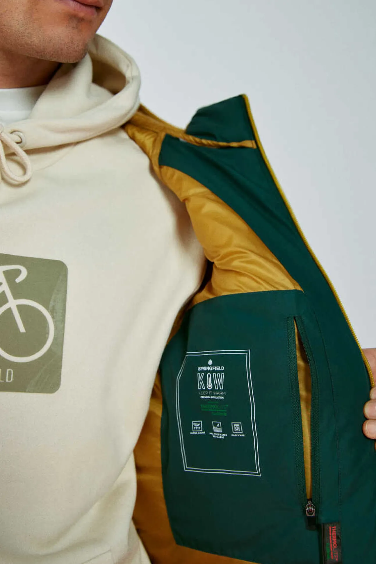 Casaco Acolchoado Termico