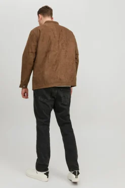 Casaco Biker Efeito Pele Plus