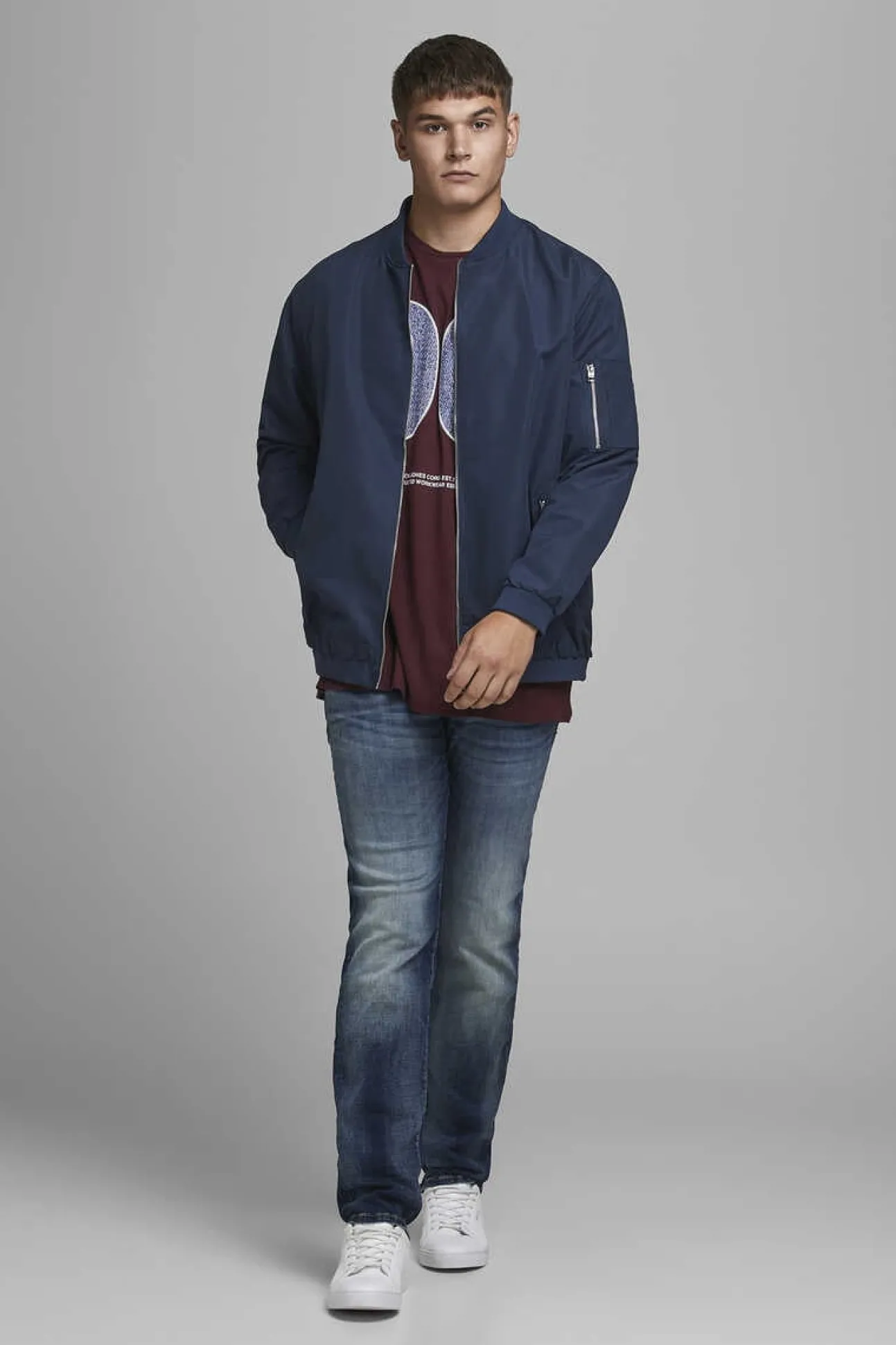 Casaco Bomber Leve Plus