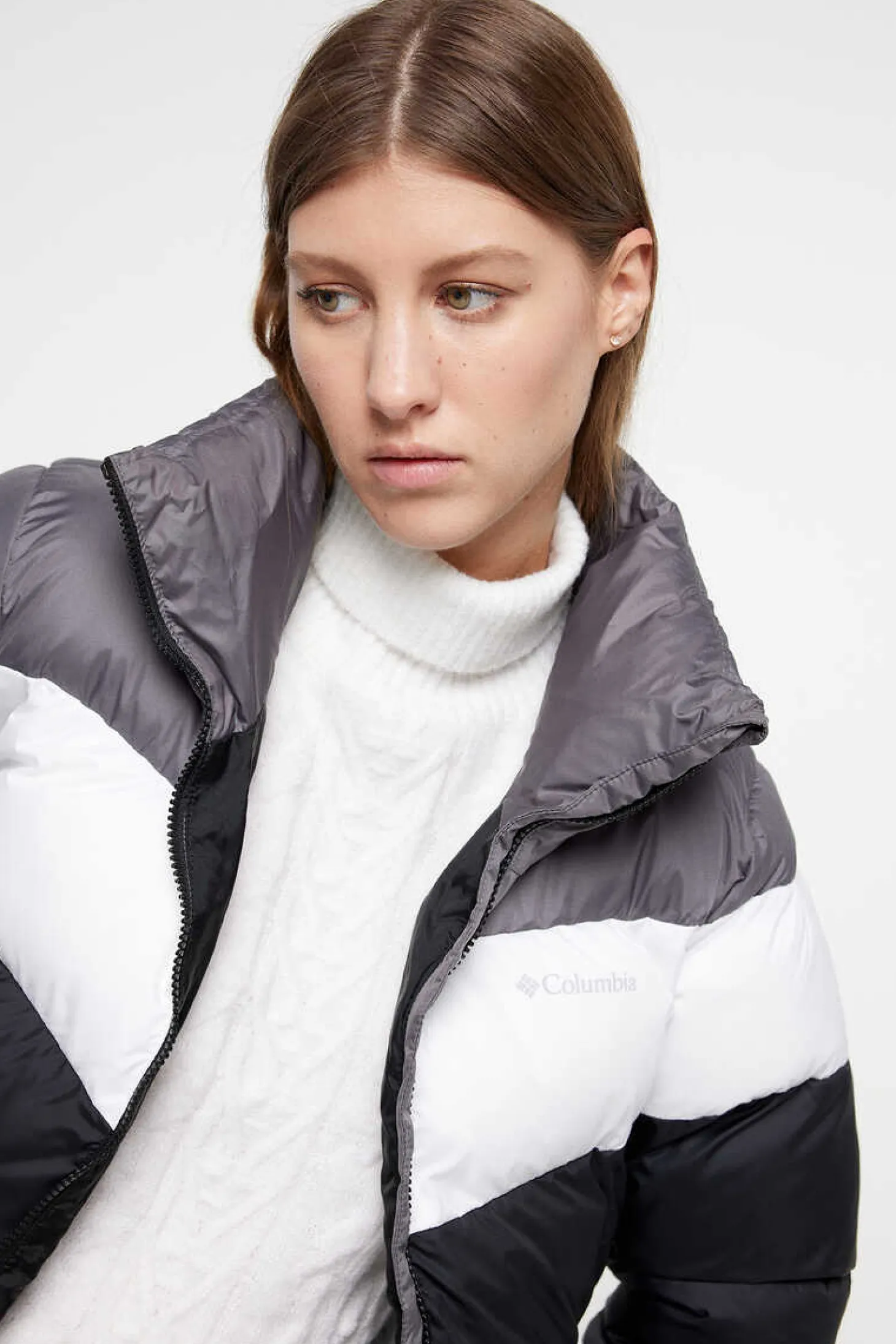 Casaco Com Color Block Columbia Puffect™ Para Mulher