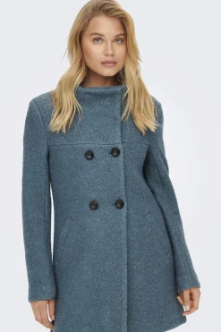 Casaco Comprido Com Botoes