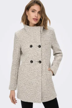 Casaco Comprido Com Botoes