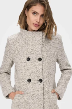 Casaco Comprido Com Botoes