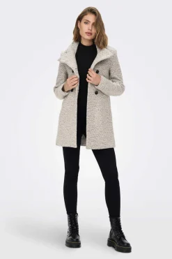 Casaco Comprido Com Botoes