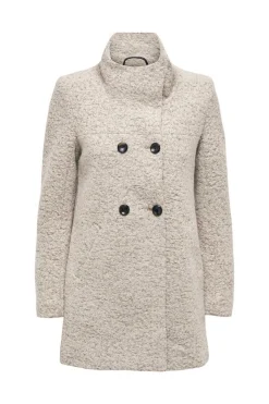 Casaco Comprido Com Botoes