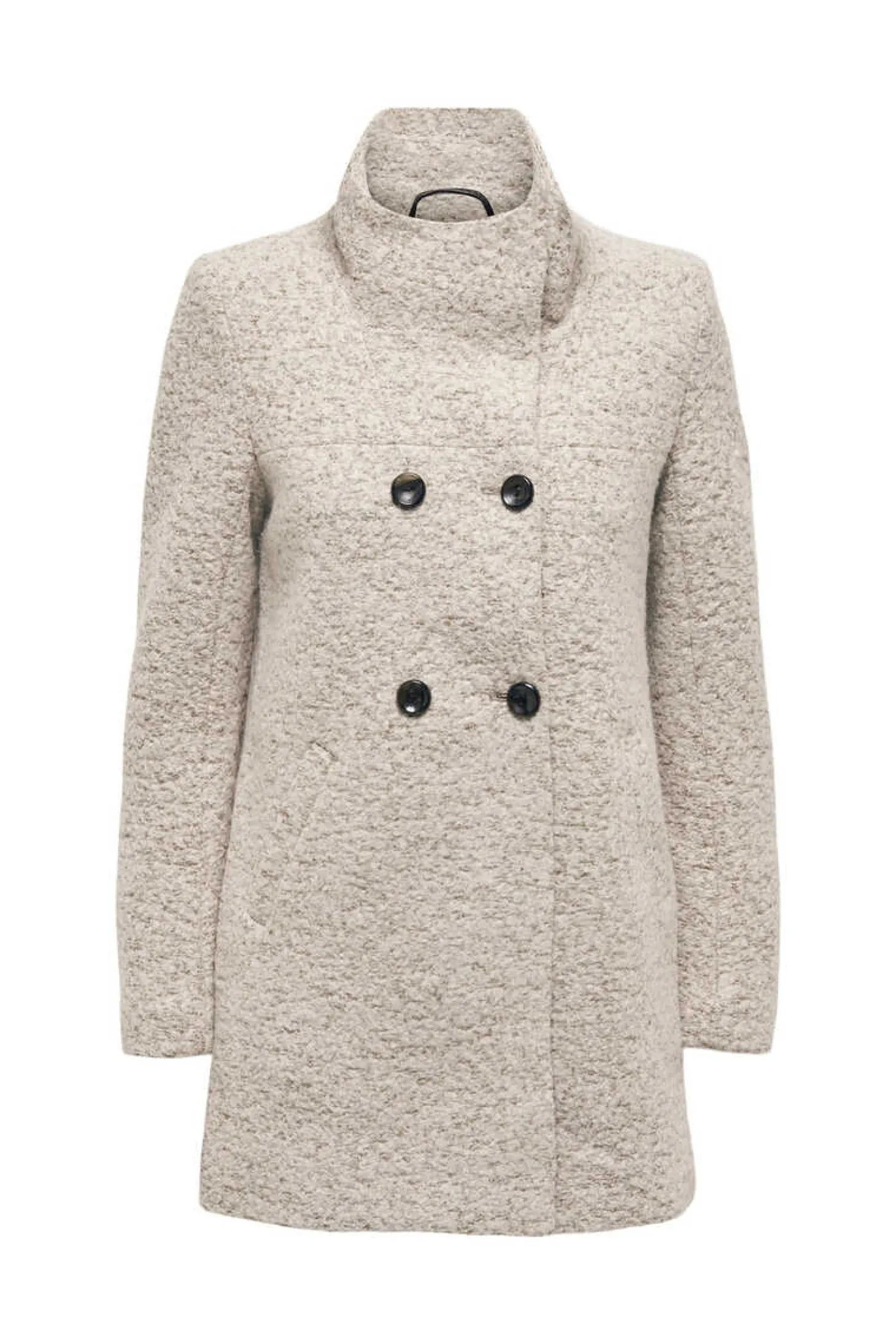 Casaco Comprido Com Botoes