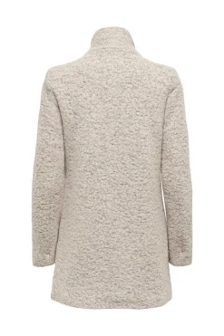 Casaco Comprido Com Botoes