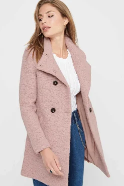 Casaco Comprido Com Botoes