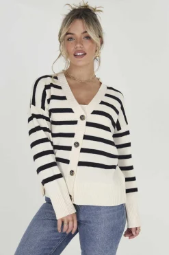 Casaco De Malha As Riscas