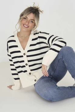 Casaco De Malha As Riscas