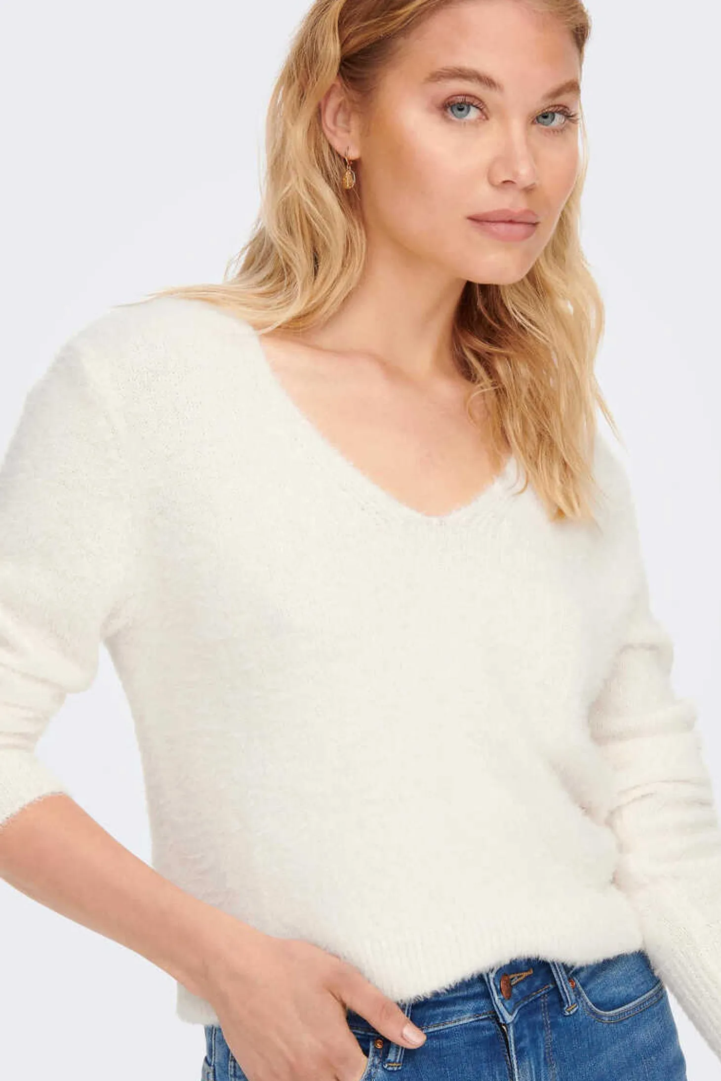 Casaco De Malha Canelada