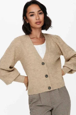 Casaco De Malha Com Botoes