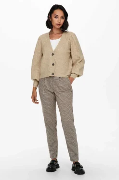 Casaco De Malha Com Botoes