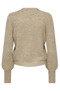 Casaco De Malha Com Botoes