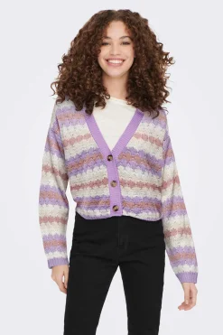 Casaco De Malha Com Botoes