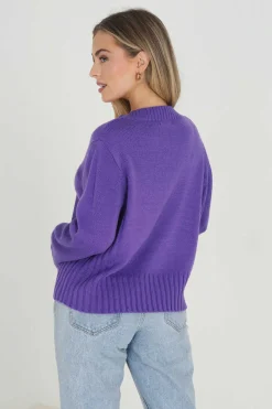 Casaco De Malha Com Quatro Botoes