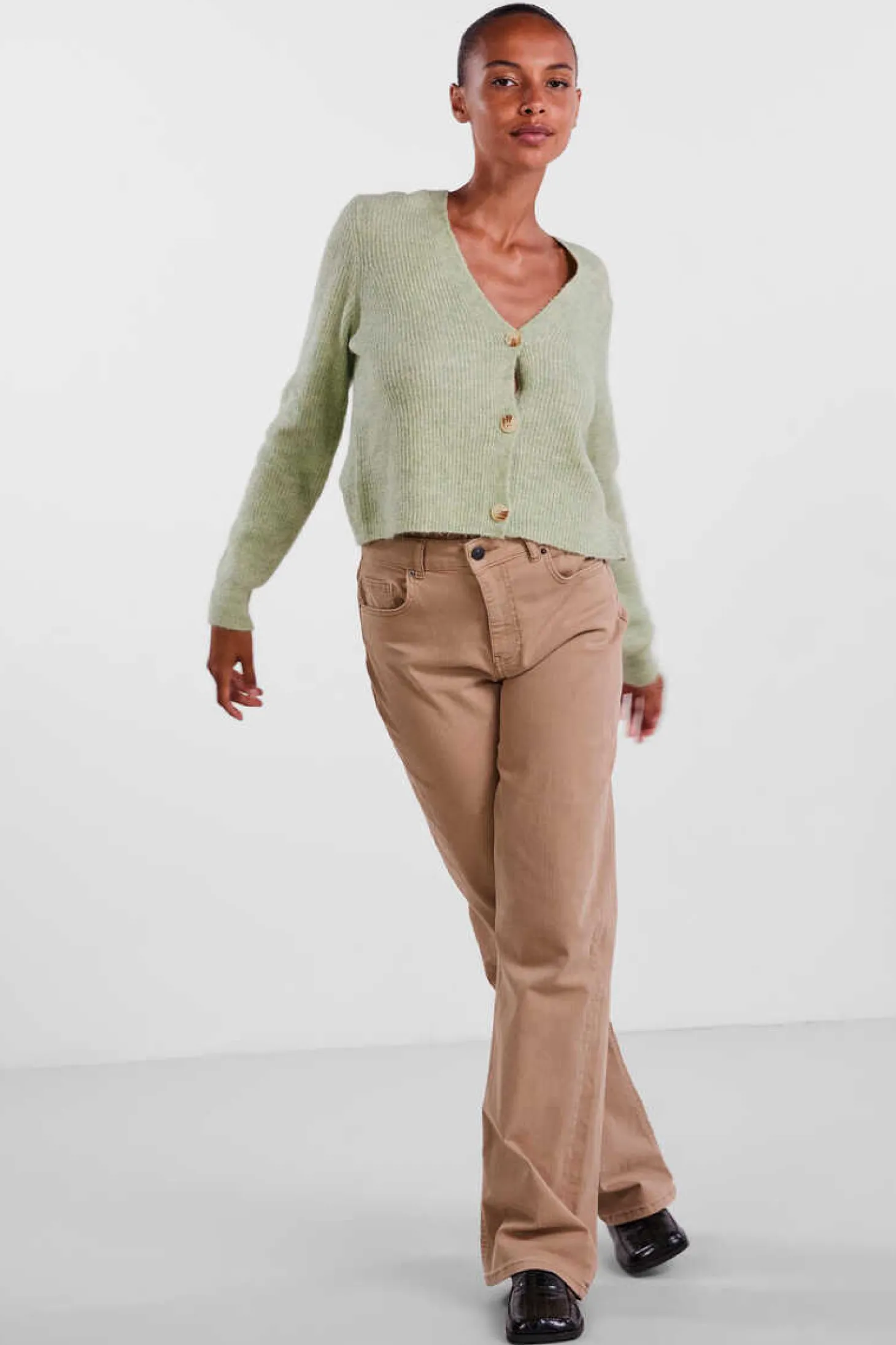 Casaco De Malha Cor Block