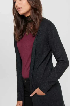 Casaco De Mulher De Malha De Corte Folgado