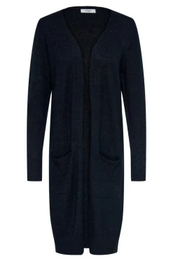 Casaco De Mulher De Malha De Corte Folgado