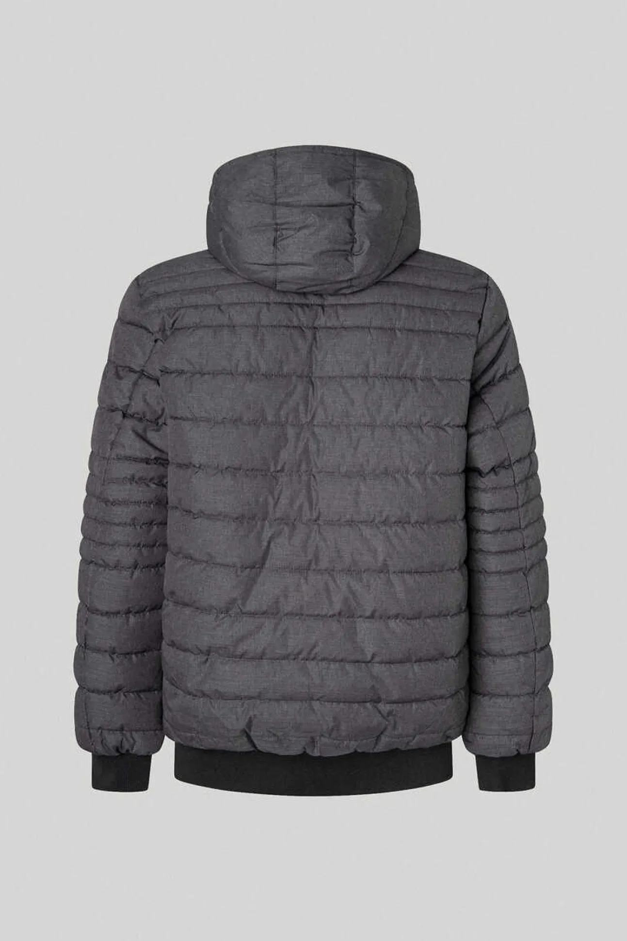 Casaco De Penas Acolchoado Jaspeado