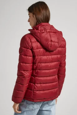 Casaco De Penas Acolchoado