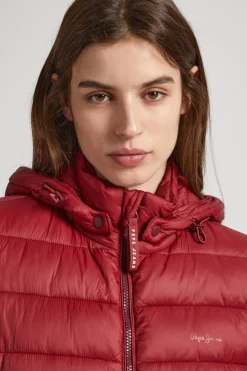 Casaco De Penas Acolchoado