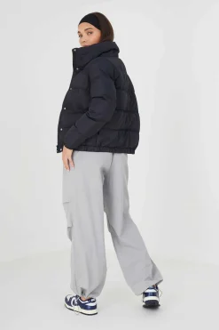 Casaco De Penas Acolchoado Automaticos